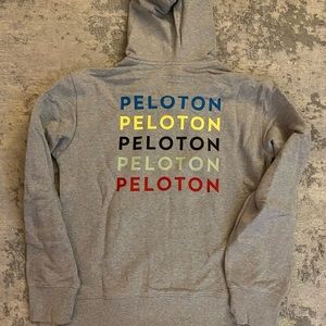 Peloton Gray Hoodie